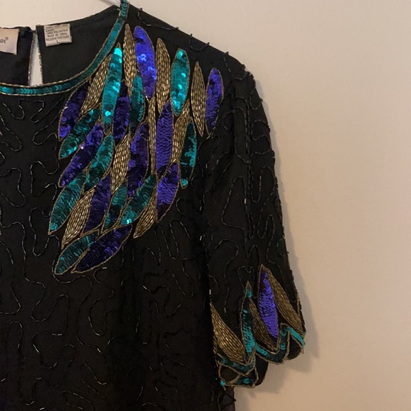 Vintage Sequin Top - Picture 3 of 4